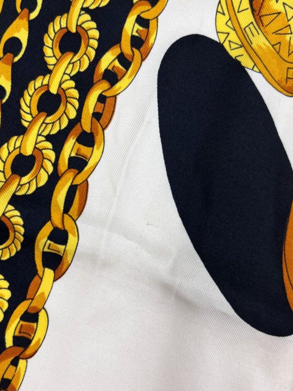 Celine Large Scarf Silk Multicolor Vintage - Picture 8 of 16